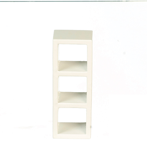 3-Shelf Unit, White